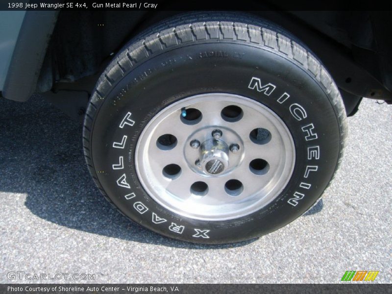 Gun Metal Pearl / Gray 1998 Jeep Wrangler SE 4x4