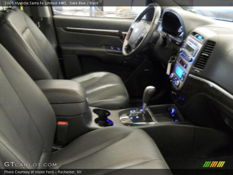 Slate Blue / Black 2008 Hyundai Santa Fe Limited 4WD