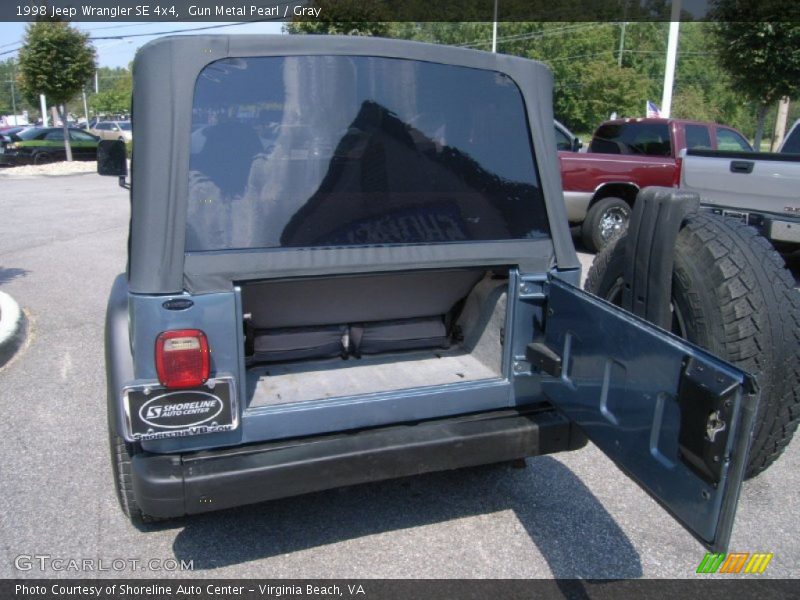 Gun Metal Pearl / Gray 1998 Jeep Wrangler SE 4x4