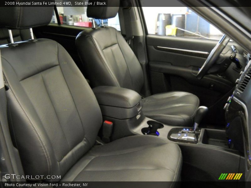Slate Blue / Black 2008 Hyundai Santa Fe Limited 4WD