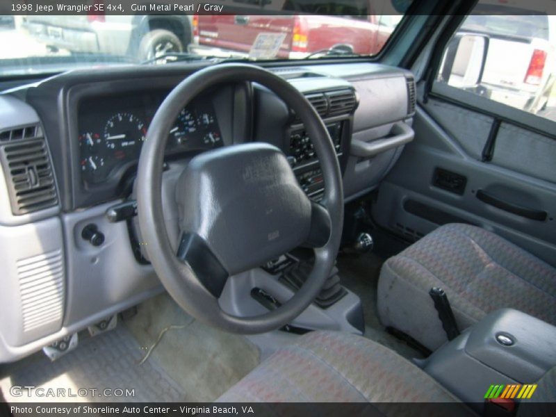  1998 Wrangler SE 4x4 Gray Interior