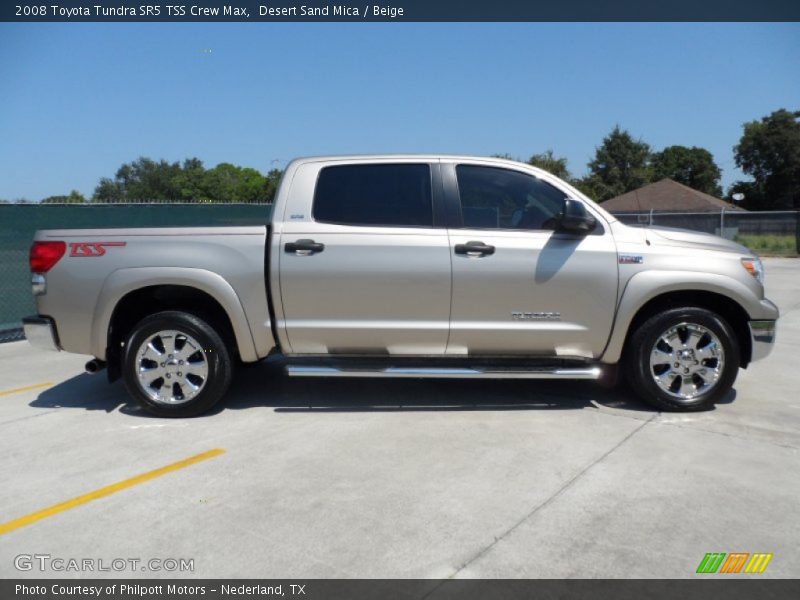 Desert Sand Mica / Beige 2008 Toyota Tundra SR5 TSS Crew Max