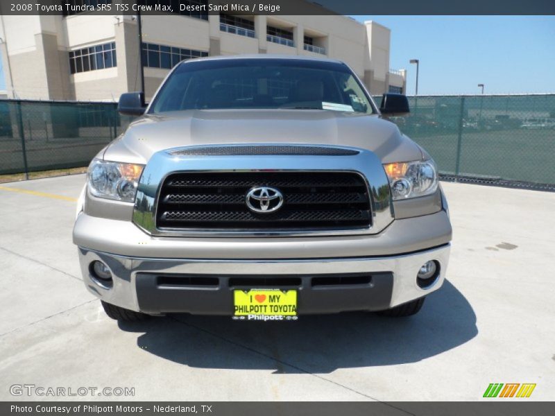 Desert Sand Mica / Beige 2008 Toyota Tundra SR5 TSS Crew Max