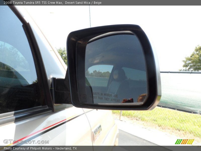 Desert Sand Mica / Beige 2008 Toyota Tundra SR5 TSS Crew Max