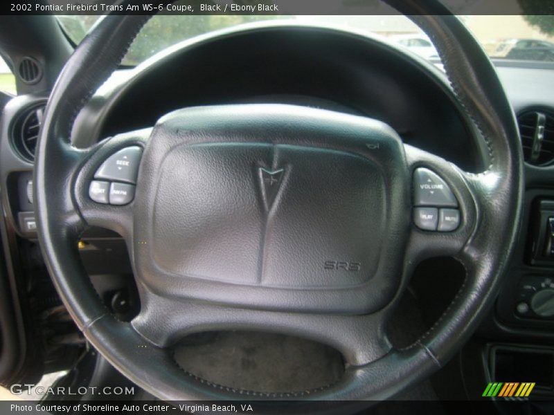 Black / Ebony Black 2002 Pontiac Firebird Trans Am WS-6 Coupe