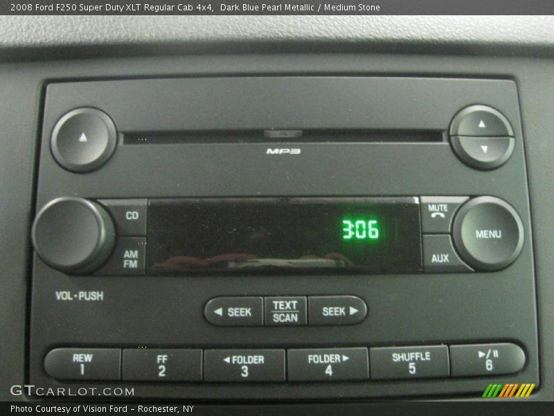 Audio System of 2008 F250 Super Duty XLT Regular Cab 4x4