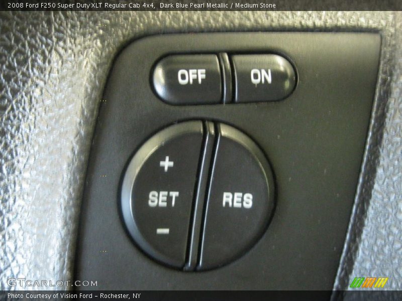 Controls of 2008 F250 Super Duty XLT Regular Cab 4x4