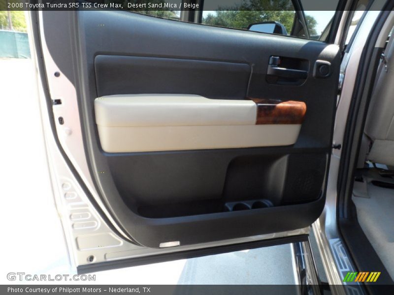 Desert Sand Mica / Beige 2008 Toyota Tundra SR5 TSS Crew Max