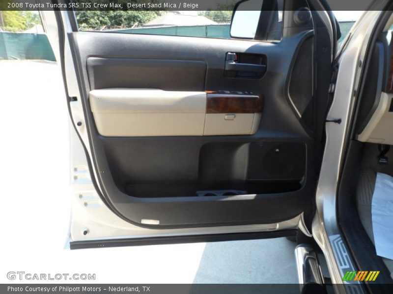 Desert Sand Mica / Beige 2008 Toyota Tundra SR5 TSS Crew Max