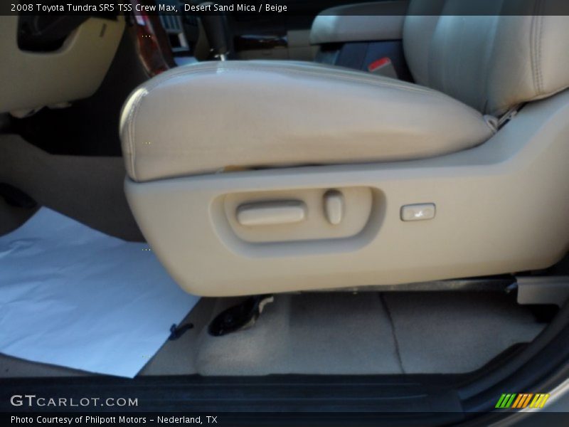 Desert Sand Mica / Beige 2008 Toyota Tundra SR5 TSS Crew Max