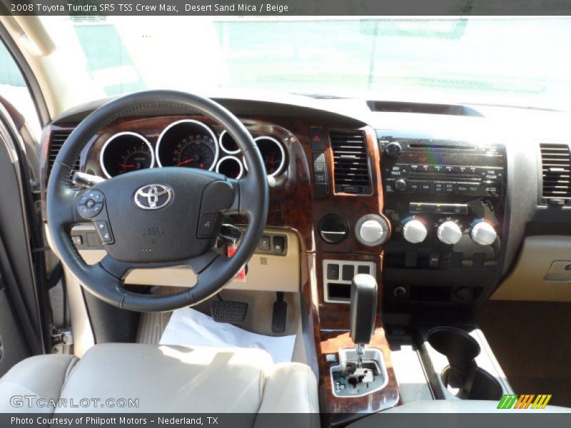 Desert Sand Mica / Beige 2008 Toyota Tundra SR5 TSS Crew Max