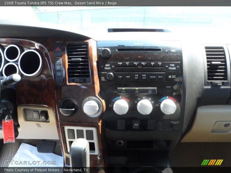 Desert Sand Mica / Beige 2008 Toyota Tundra SR5 TSS Crew Max
