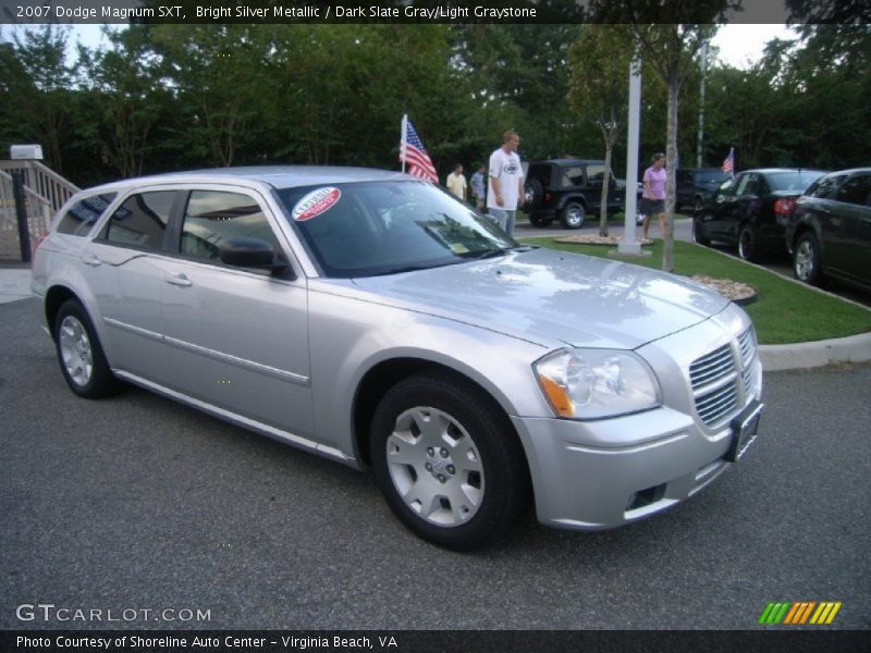Bright Silver Metallic / Dark Slate Gray/Light Graystone 2007 Dodge Magnum SXT