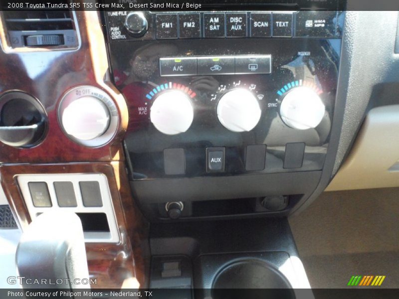 Desert Sand Mica / Beige 2008 Toyota Tundra SR5 TSS Crew Max