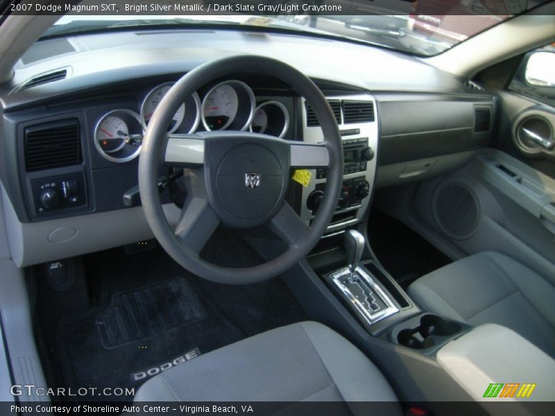 Bright Silver Metallic / Dark Slate Gray/Light Graystone 2007 Dodge Magnum SXT