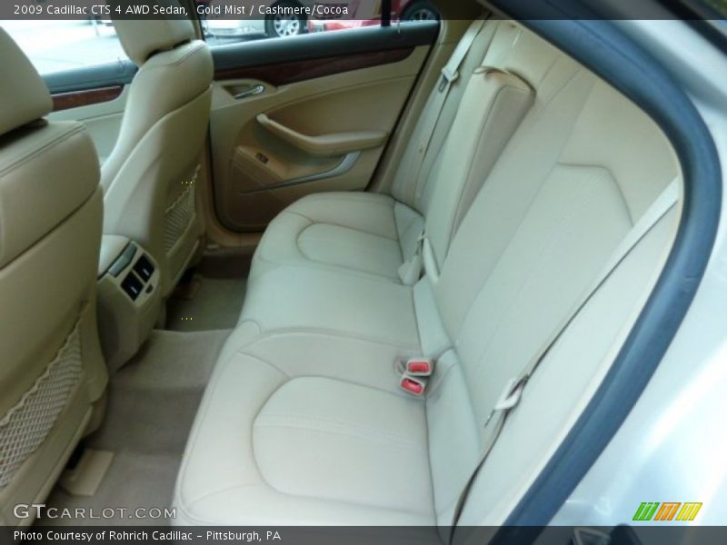 Gold Mist / Cashmere/Cocoa 2009 Cadillac CTS 4 AWD Sedan