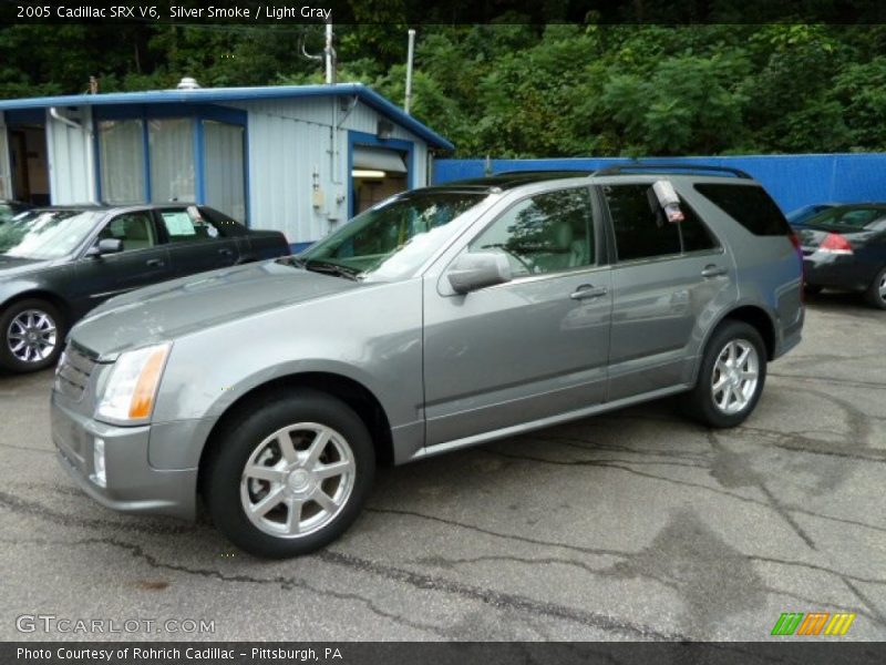 Silver Smoke / Light Gray 2005 Cadillac SRX V6