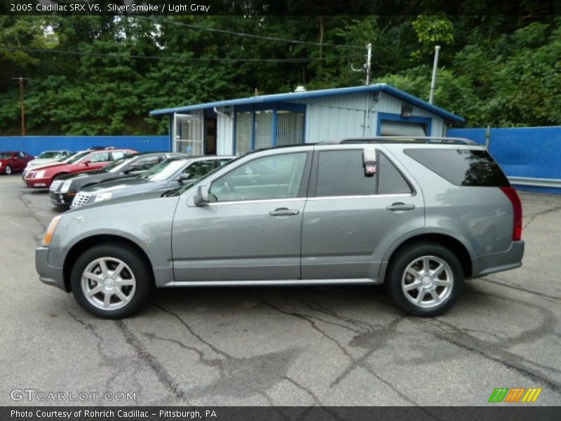 Silver Smoke / Light Gray 2005 Cadillac SRX V6