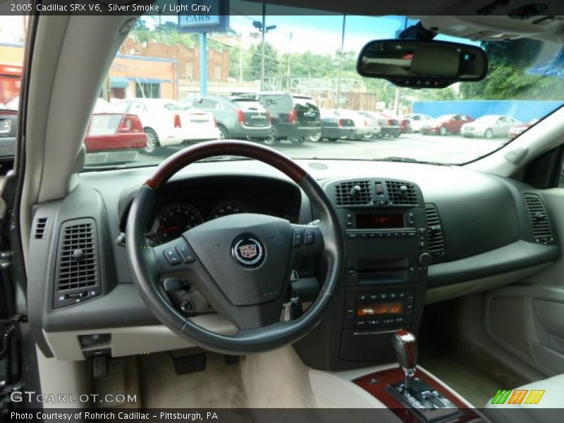 Silver Smoke / Light Gray 2005 Cadillac SRX V6