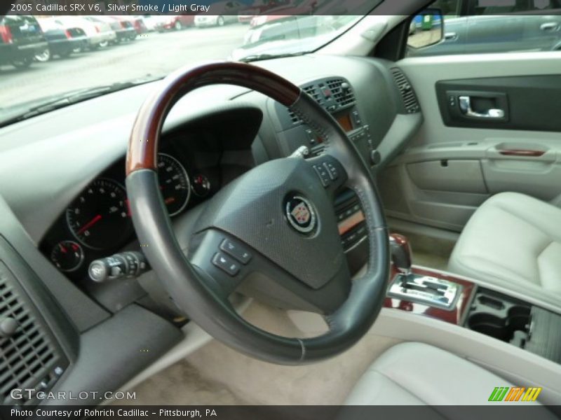 Silver Smoke / Light Gray 2005 Cadillac SRX V6
