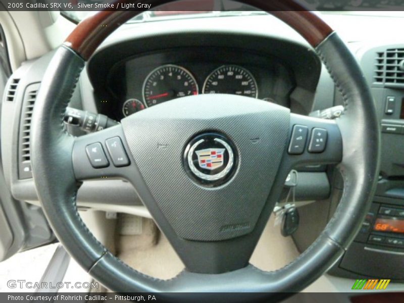 Silver Smoke / Light Gray 2005 Cadillac SRX V6