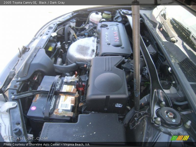 Black / Dark Gray 2005 Toyota Camry SE