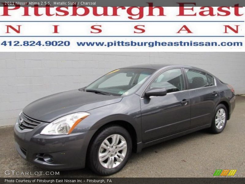 Metallic Slate / Charcoal 2011 Nissan Altima 2.5 S