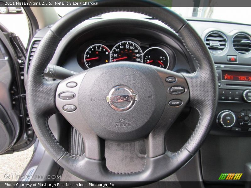 Metallic Slate / Charcoal 2011 Nissan Altima 2.5 S