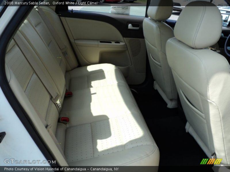 Oxford White / Light Camel 2008 Mercury Sable Sedan