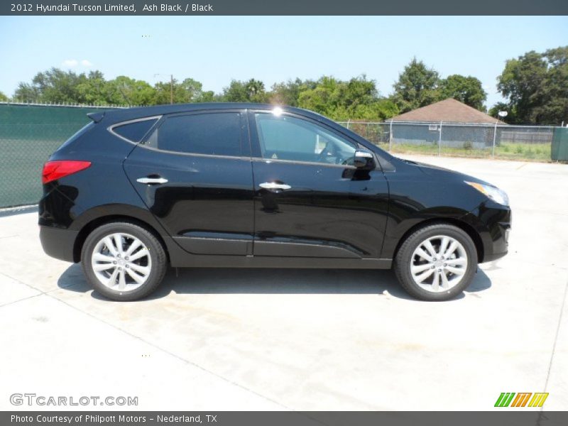 Ash Black / Black 2012 Hyundai Tucson Limited