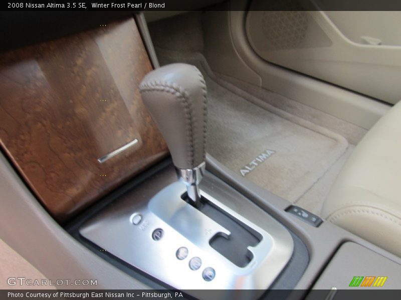 Winter Frost Pearl / Blond 2008 Nissan Altima 3.5 SE