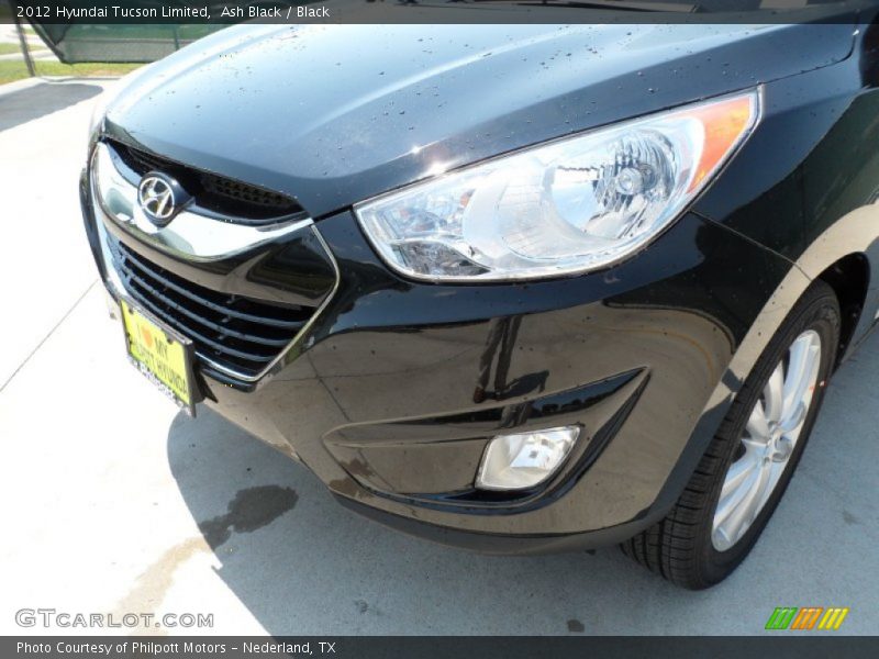 Ash Black / Black 2012 Hyundai Tucson Limited