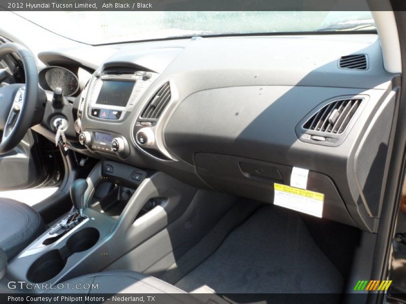 Ash Black / Black 2012 Hyundai Tucson Limited