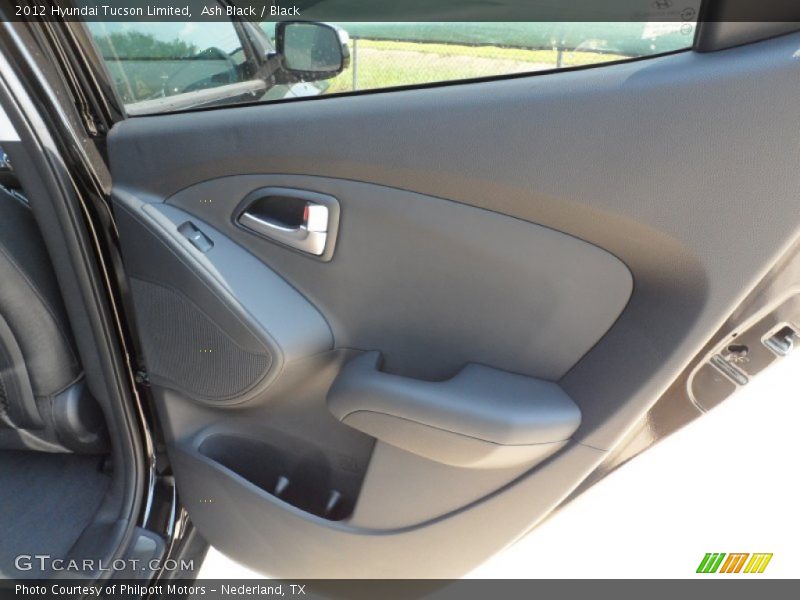 Ash Black / Black 2012 Hyundai Tucson Limited