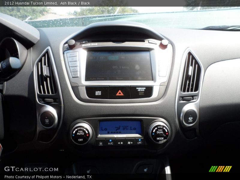 Ash Black / Black 2012 Hyundai Tucson Limited
