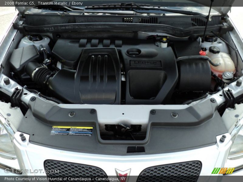  2008 G5  Engine - 2.2L DOHC 16V ECOTEC 4 Cylinder