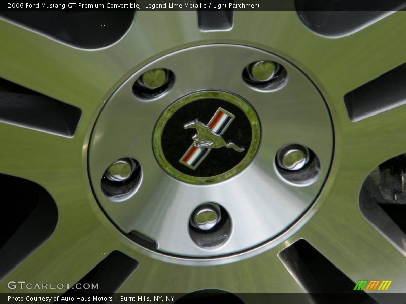 Legend Lime Metallic / Light Parchment 2006 Ford Mustang GT Premium Convertible