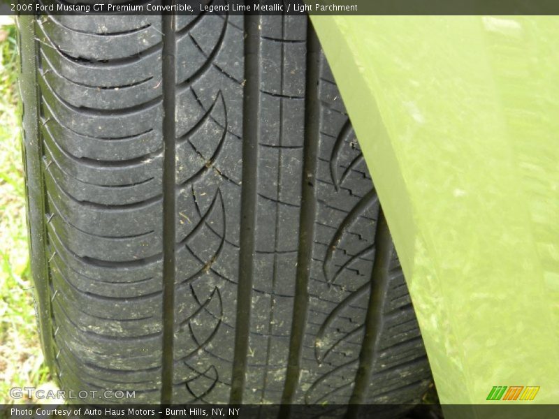 Legend Lime Metallic / Light Parchment 2006 Ford Mustang GT Premium Convertible