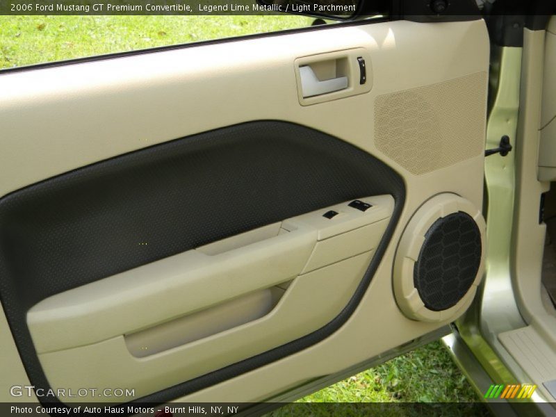 Legend Lime Metallic / Light Parchment 2006 Ford Mustang GT Premium Convertible