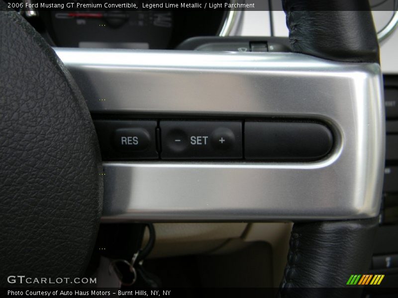 Legend Lime Metallic / Light Parchment 2006 Ford Mustang GT Premium Convertible