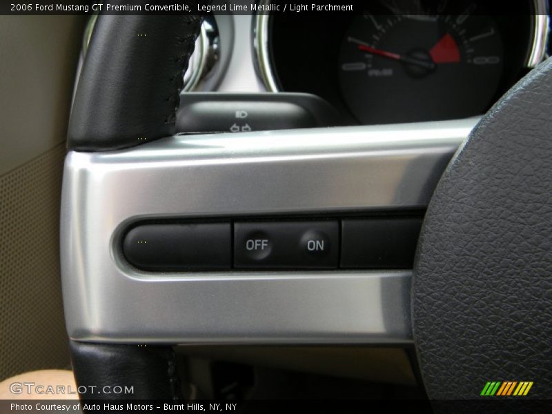 Legend Lime Metallic / Light Parchment 2006 Ford Mustang GT Premium Convertible