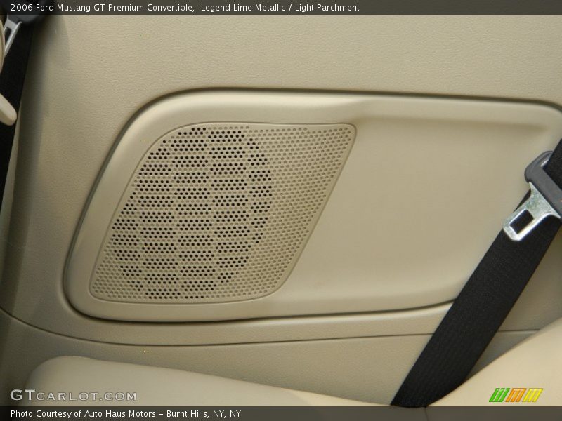 Legend Lime Metallic / Light Parchment 2006 Ford Mustang GT Premium Convertible