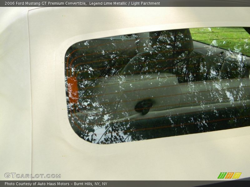 Legend Lime Metallic / Light Parchment 2006 Ford Mustang GT Premium Convertible