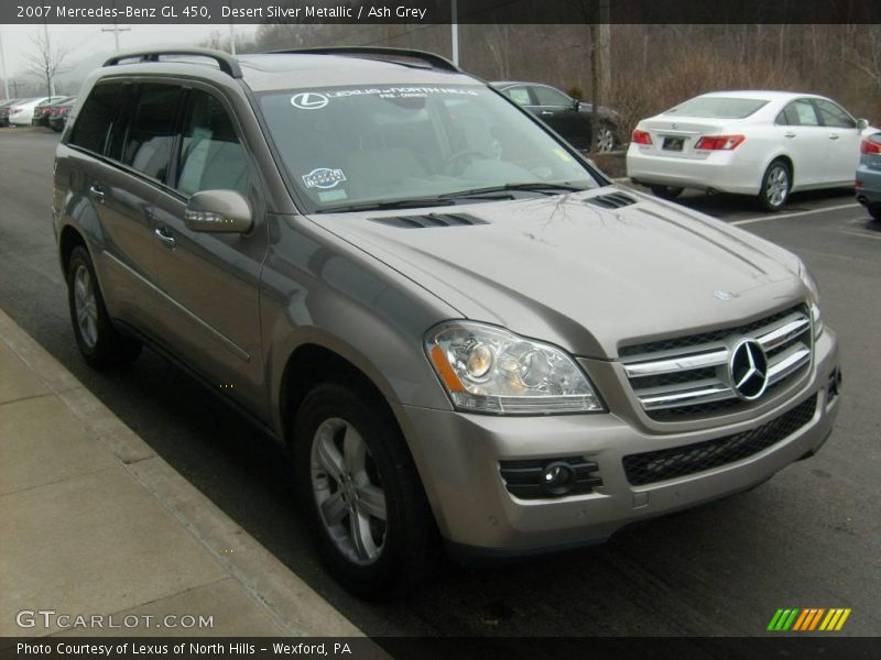 Desert Silver Metallic / Ash Grey 2007 Mercedes-Benz GL 450