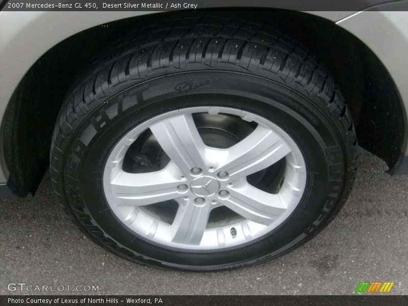 Desert Silver Metallic / Ash Grey 2007 Mercedes-Benz GL 450