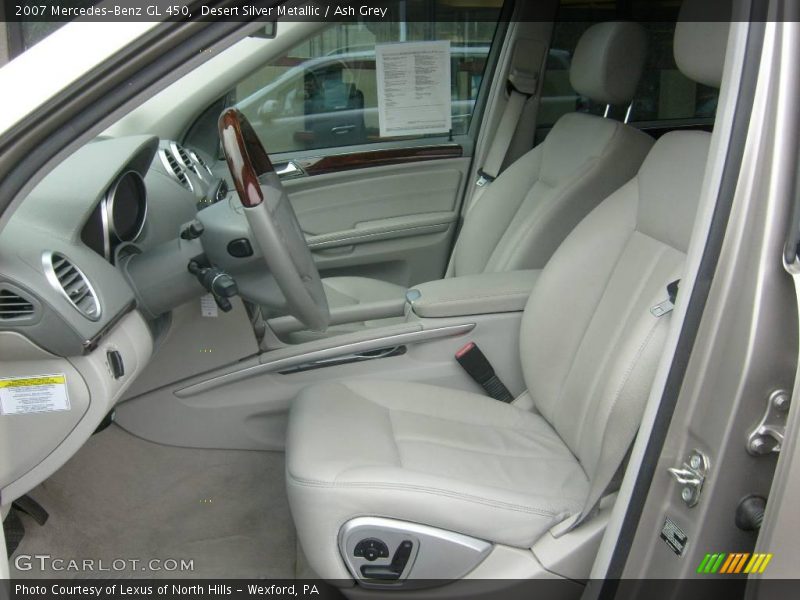Desert Silver Metallic / Ash Grey 2007 Mercedes-Benz GL 450