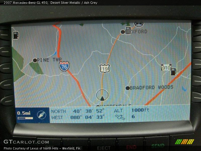 Desert Silver Metallic / Ash Grey 2007 Mercedes-Benz GL 450