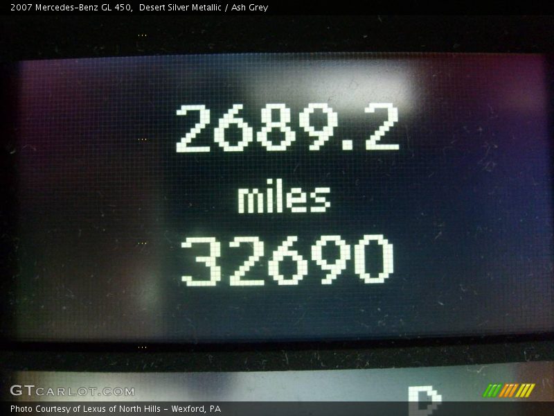 Desert Silver Metallic / Ash Grey 2007 Mercedes-Benz GL 450