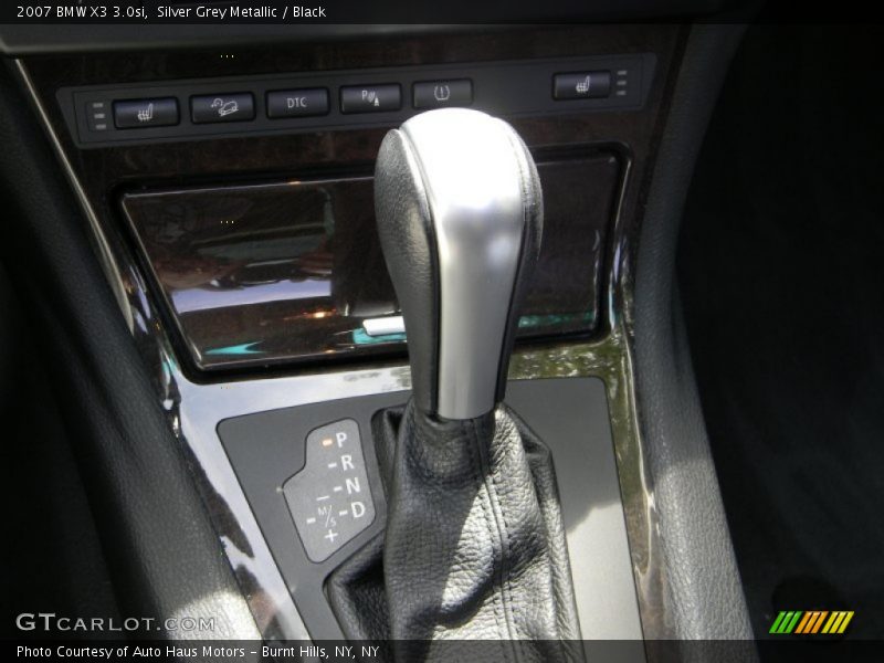 Silver Grey Metallic / Black 2007 BMW X3 3.0si