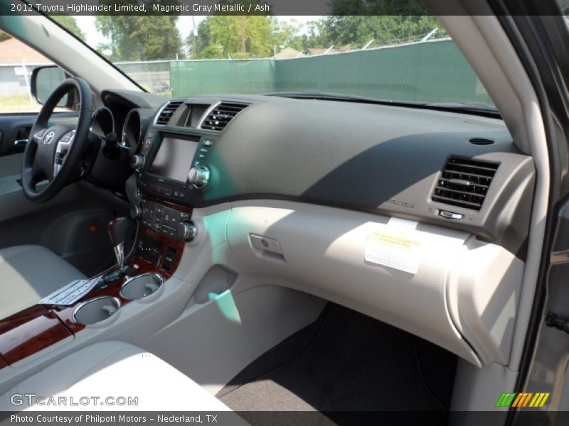 Magnetic Gray Metallic / Ash 2012 Toyota Highlander Limited